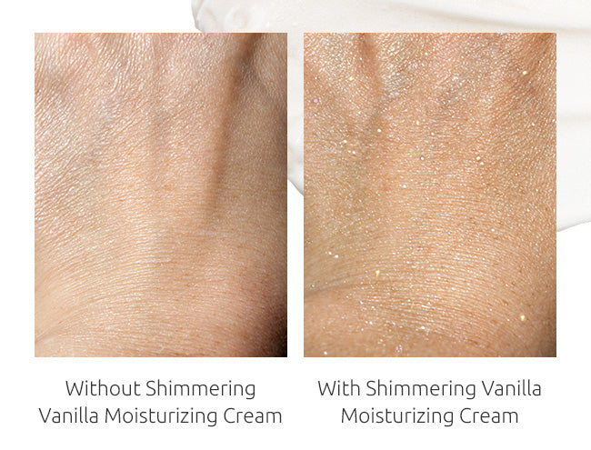 Hydrate & Glow Shimmering Vanilla Moisturizing Cream