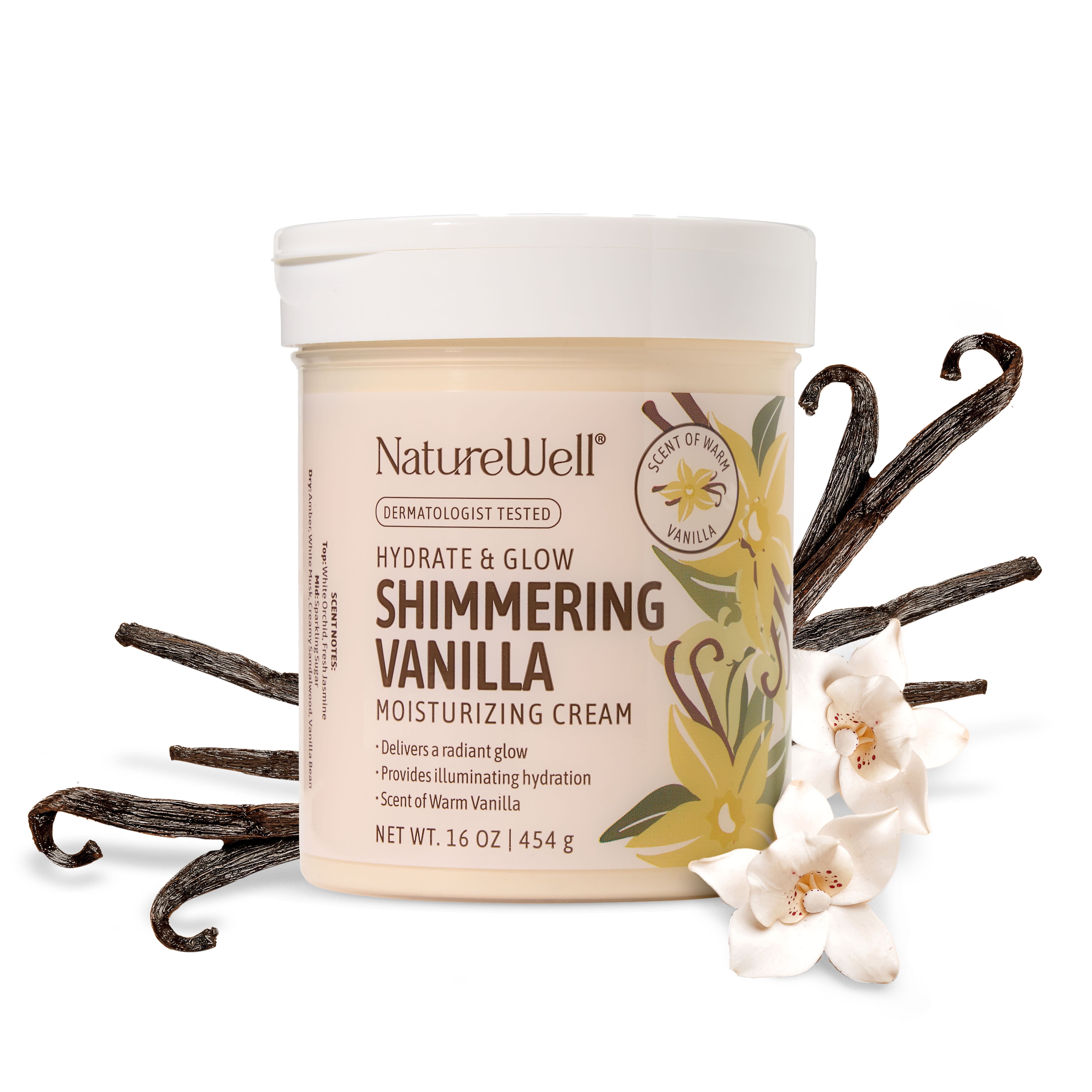 Shimmering Vanilla Moisturizing Cream