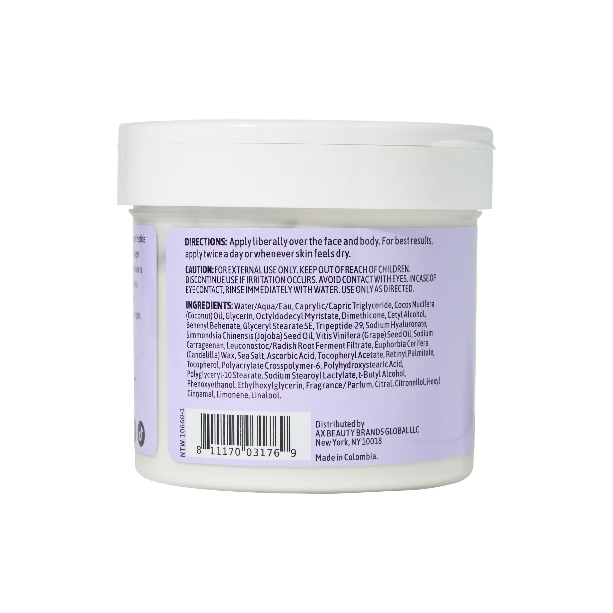 Clinical Collagen Peptide Intense Moisture Cream, 10 Oz