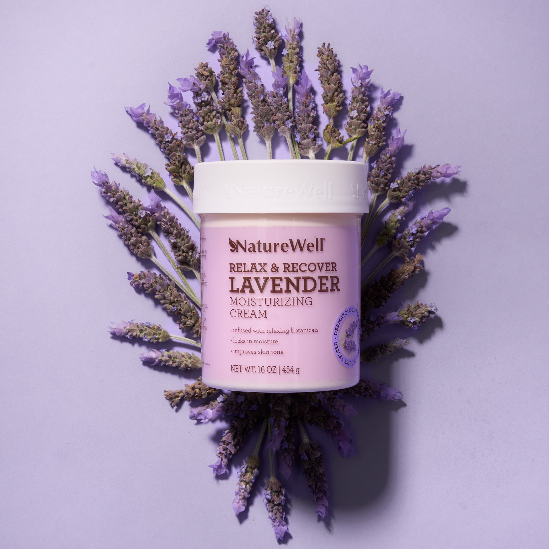 Relax &amp; Recover Lavender Moisturizing Body Cream, 16 Oz