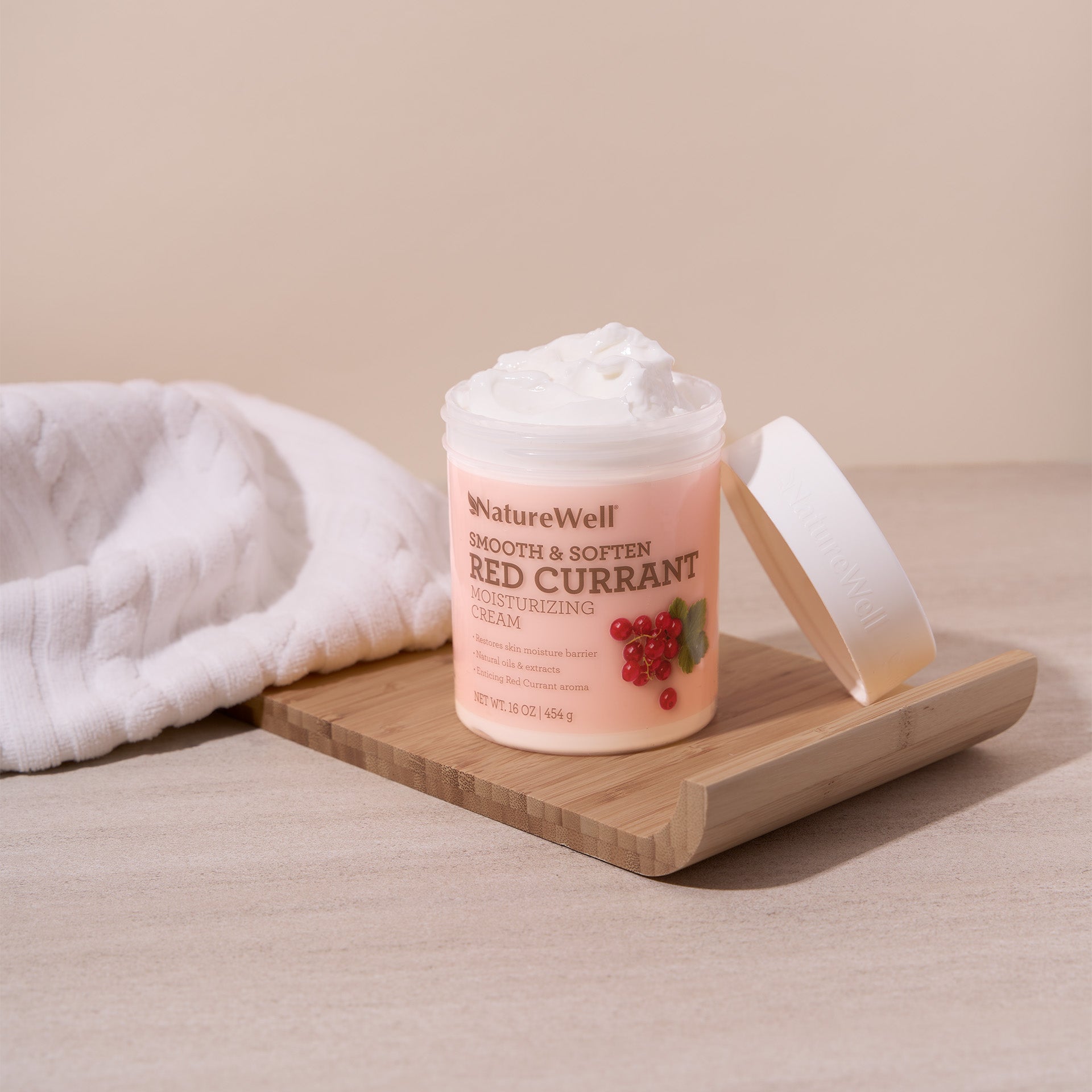 Smooth &amp; Soften Red Currant Moisture Body Cream, 16 Oz