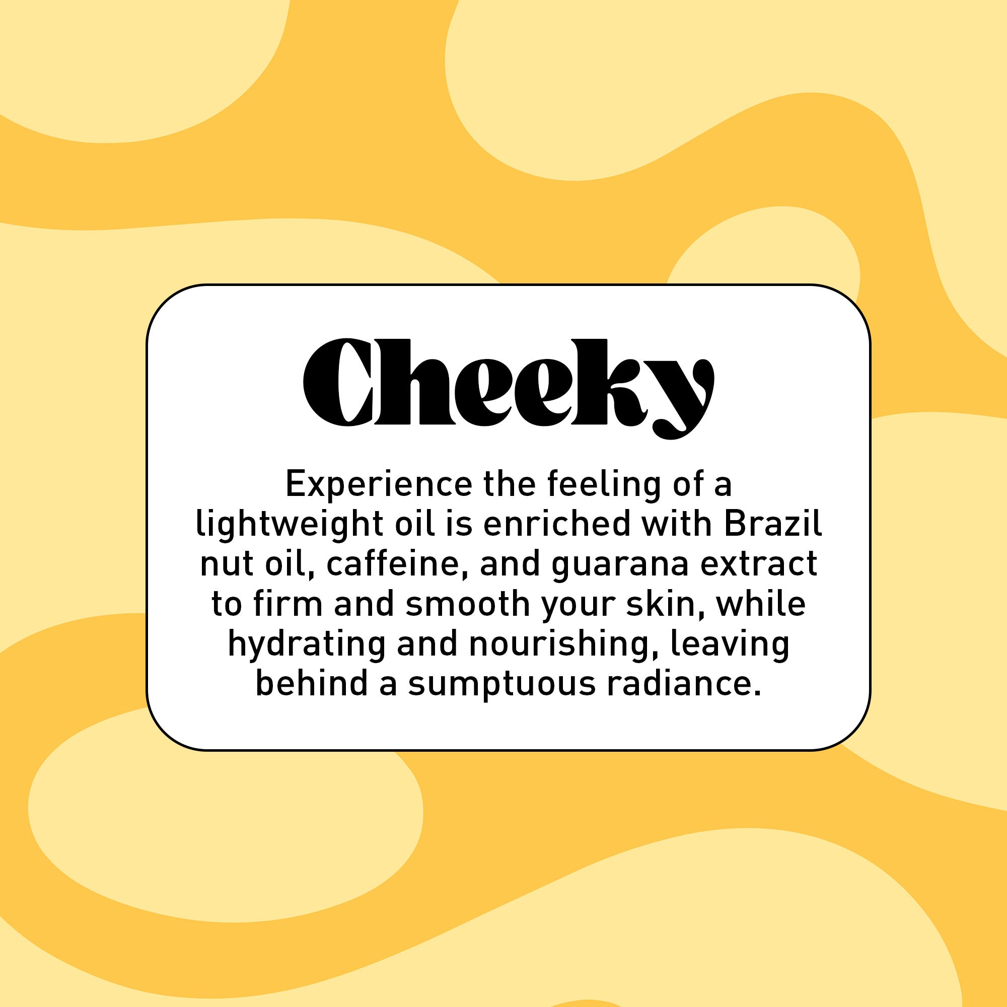 Cheeky Firming Body Oil