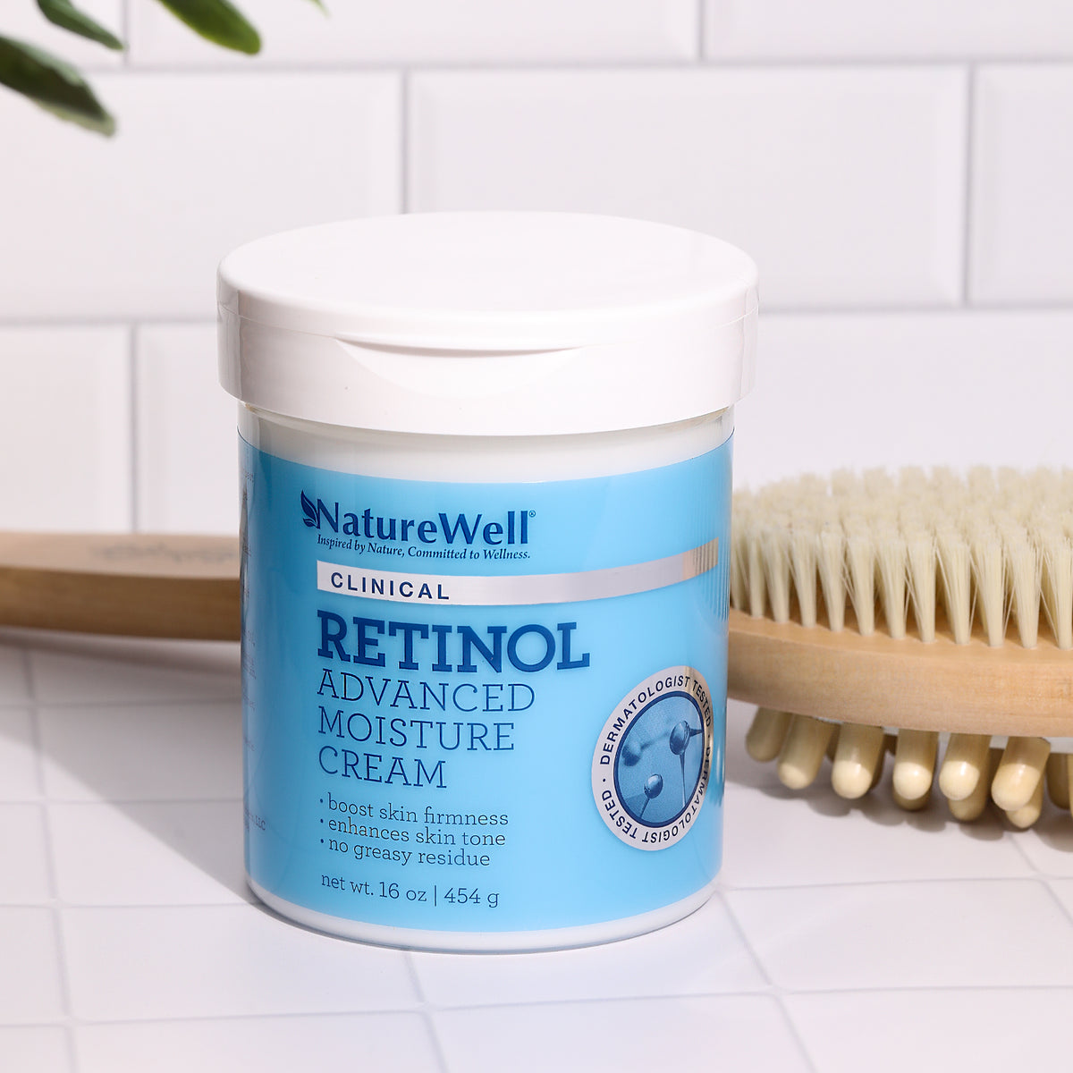 NatureWell Retinol Advanced Moisture Cream, 16 Oz - Anti-Aging Formula