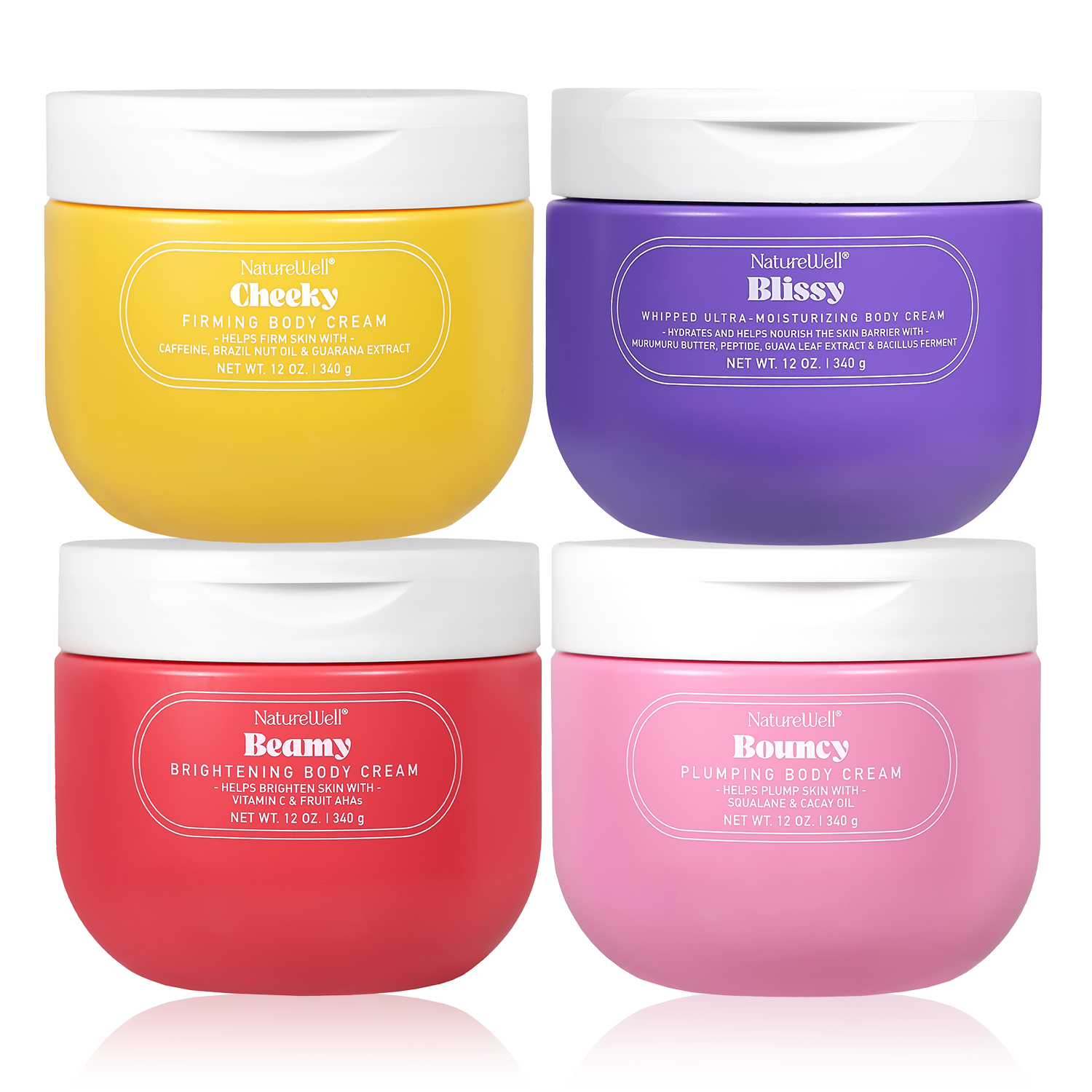 Assortment of NatureWell products on a white background