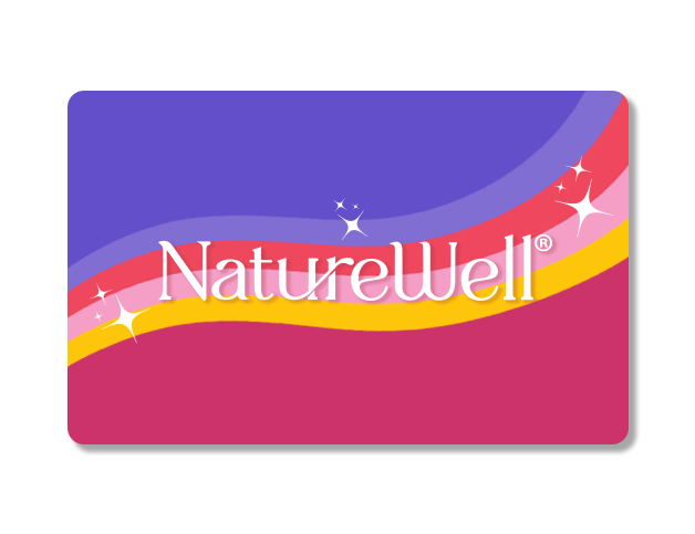NatureWell digital gift cards make a great gift and are available in denominations up to $100
