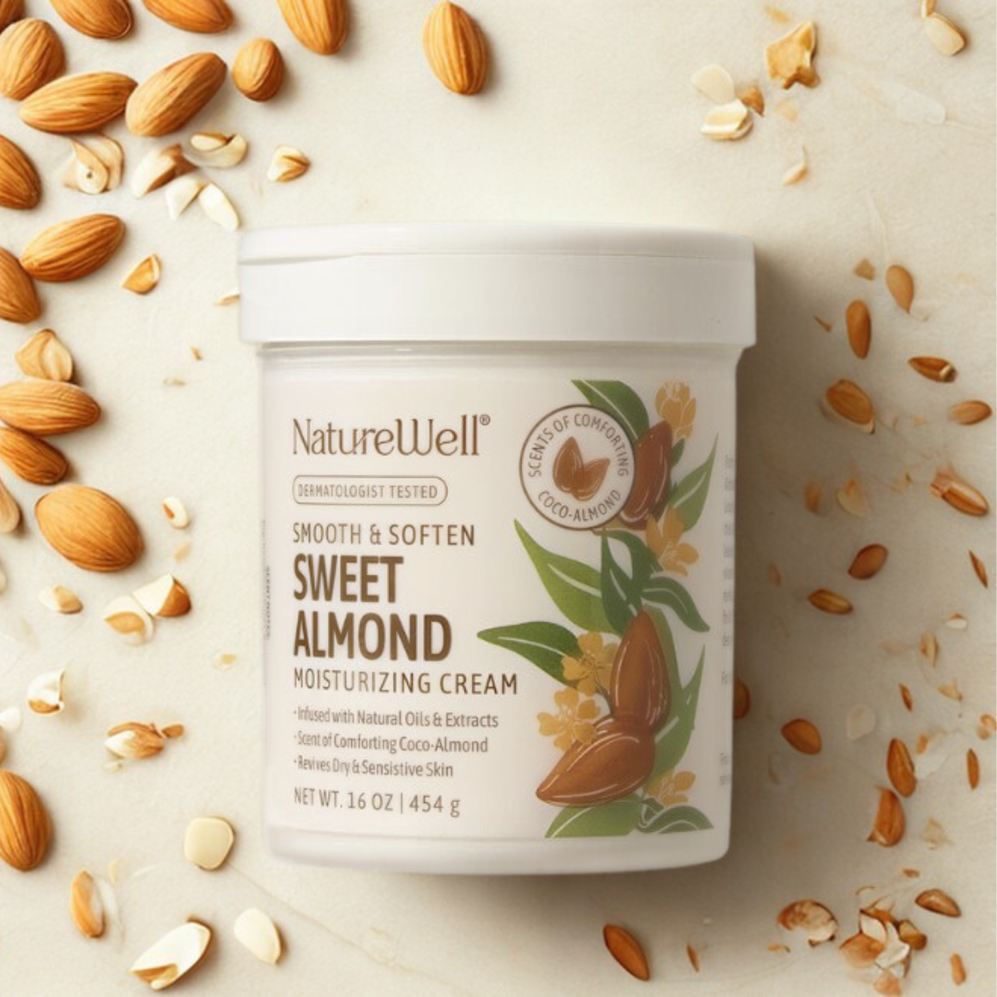 Smooth & Soften Sweet Almond Moisturizing Cream