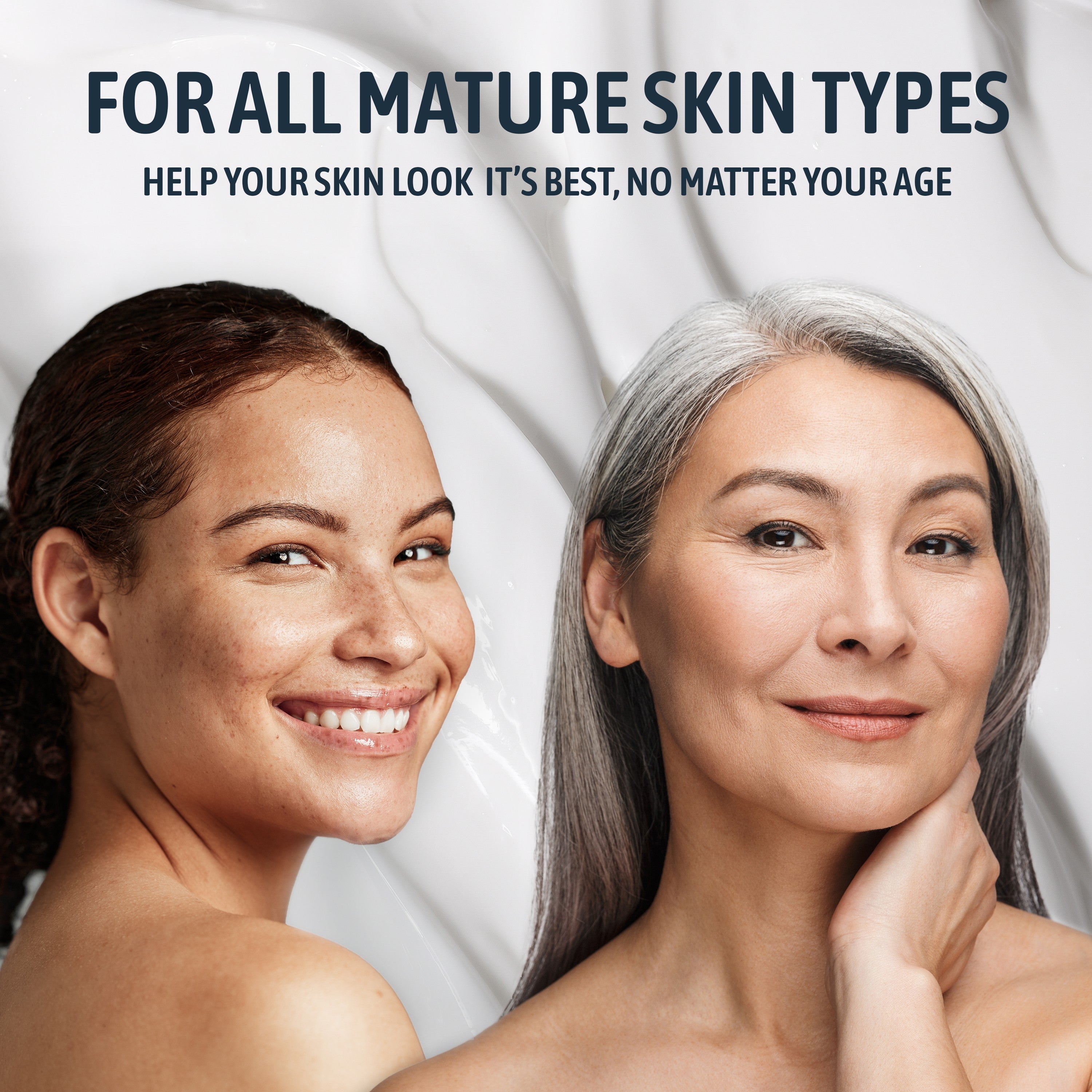 NatureWell Retinol is for all types of skin and age ranges