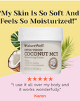 Clinical Extra Virgin Coconut MCT Moisture Cream, 10 Oz