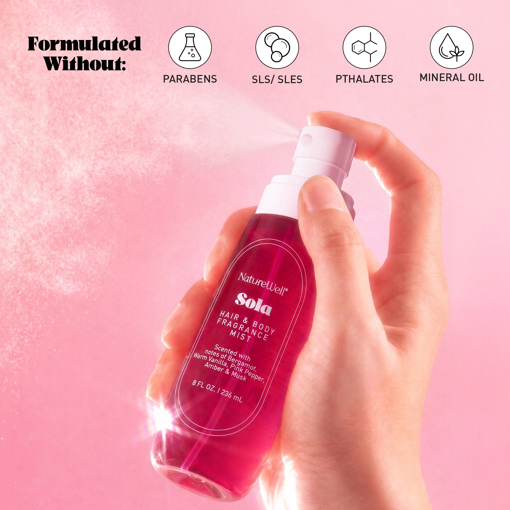 Sola Hair & Body Fragrance Mist