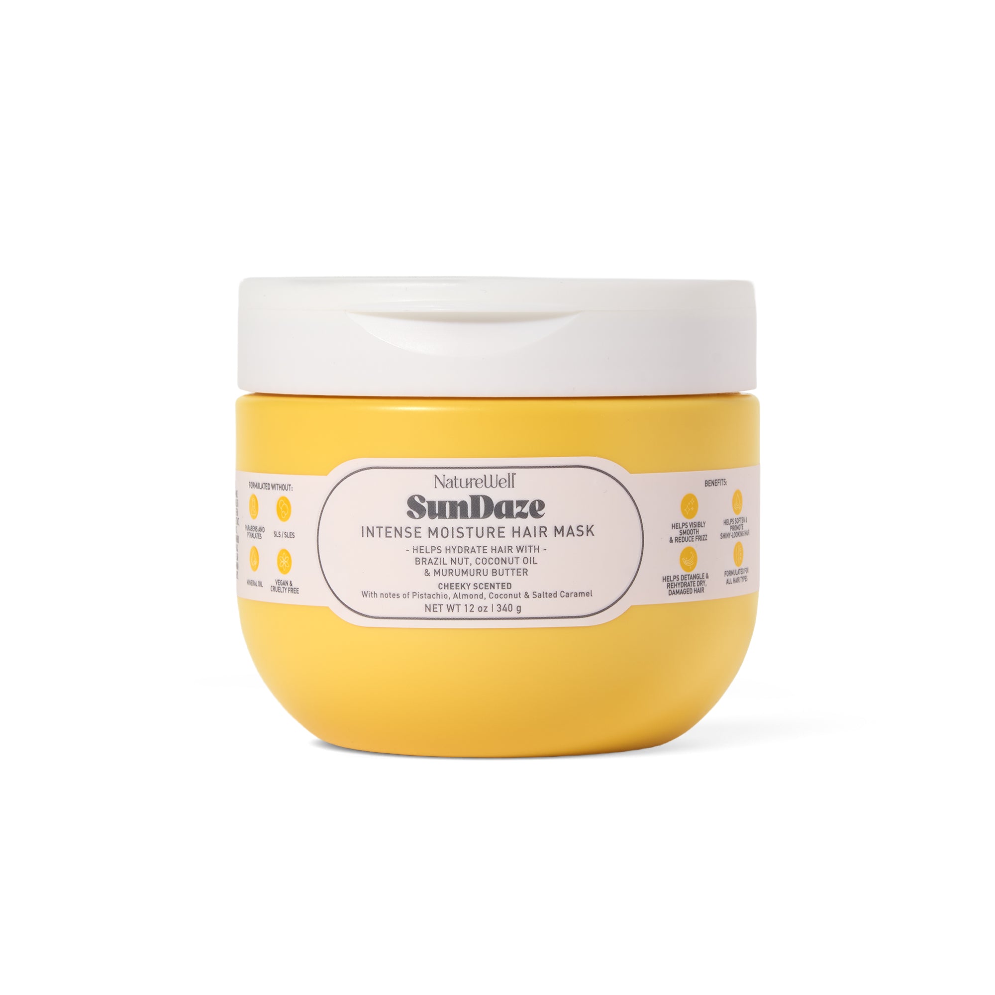 NatureWell SunDaze Intense Moisture Hair Mask on a white background